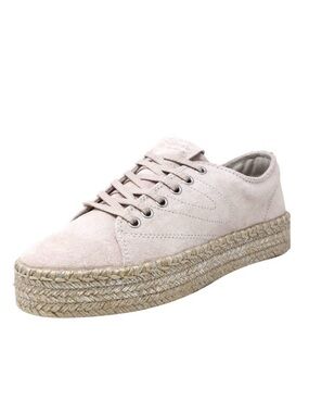 Tretorn Eve 2 Suede Glitter Junior Espadrille Sneakers Size 4